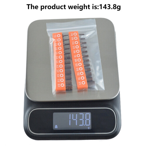 12/24Pcs Electric Screwdriver Bit Combination Set Hexagonal Screwdriver Accessories Attachment Screwdriver Bit Tool 2