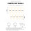 24PCS Halloween Fake Nails - White Tip Long Press On 3
