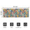 Easter leopard white door mat 16x47 inches 5
