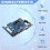 PCB800099 Schermo LCD per Auto GPS Display Scheda Driver LCD VGA AV A TTL RGB LVDS 4