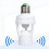HIBIBUD Motion Sensor Light Socket E27 PIR Adapter 2 pcs 3