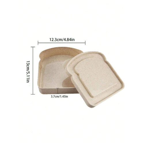 Ensemble de 4 boîtes à lunch en fibre de bambou 1