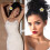 Tropical Flower Hair Clips Foam 40PCS 6