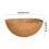 Metal half-round wall planter with coco liner1pack 2