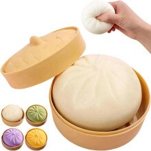 Třpytivá napařovací krabička na knedlíčky Squishy Purple1ks