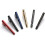 Men's Cufflinks and Tie Clips Set Silver-Black 24 Pc 3