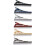 Men's Cufflinks and Tie Clips Set Silver-Black 24 Pc 4