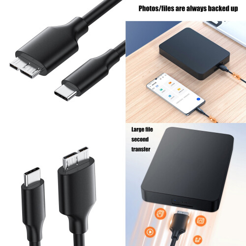 Καλώδιο σκληρού δίσκου USB C, Καλώδιο εξωτερικού σκληρού δίσκου για φορητούς 1