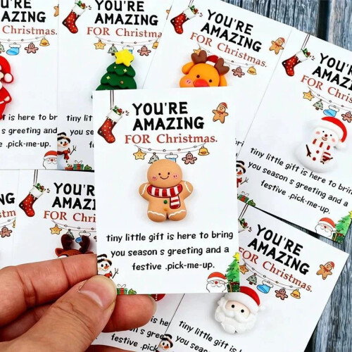Christmas Pocket Hugs Set with Cards 10 pcs 1