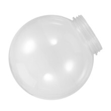 Transparent acrylic globe lampshade 1 pack