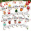 Σετ δώρου Χριστουγεννιάτικες αγκαλιές τσέπης με κάρτες 10 τεμάχια 6