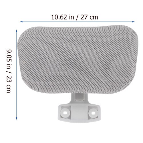 Adjustable Office Chair Headrest with Ergonomic Mesh and Sponge Neck Support, Multiple Colors Available 1