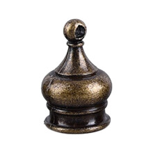 Hand-Tightening Lamp Finial Cap Knob for Floor/Table Lamps, Compatible with Harps, Bronze