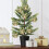 Mini Laços de Natal Decorativos em Juta Verde e Vermelha de 5,6 cm (2,2 polegadas) 4