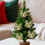 Mini Laços de Natal Decorativos em Juta Verde e Vermelha de 5,6 cm (2,2 polegadas) 5