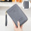 Multi-Function Passport Holder with Phone Pocket – Compatible with iPhone & Android – Holds Cards, Cash, Boarding Passes 2