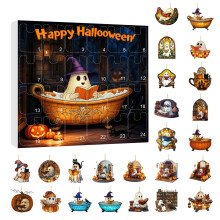 Décorations de compte à rebours d'Halloween pour une fête d'enfants