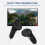 1 Pair Silicone Controller Grips Cover Anti-Fall for Meta Quest 3 (Black) 5