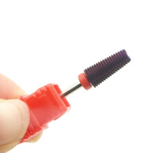 5 in 1 Carbide Nail Drill Bits with Cut 2-Way Drills Tapered Bit Milling Cutter for Manicure Nails Accessories