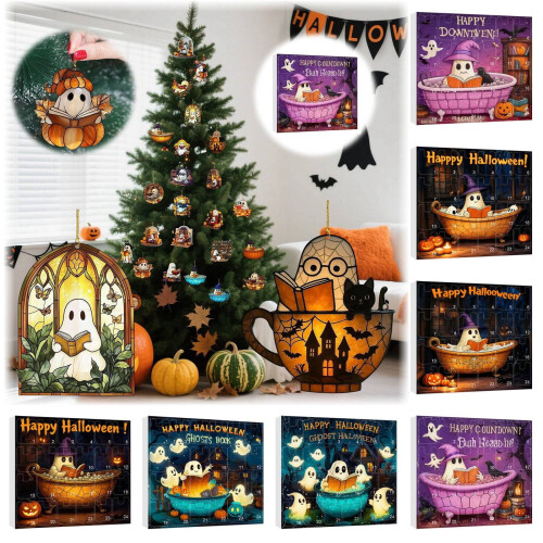 Décorations de compte à rebours d'Halloween pour une fête d'enfants 1