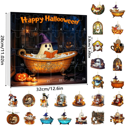 Décorations de compte à rebours d'Halloween pour une fête d'enfants 2