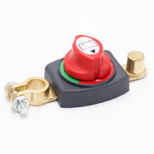 12V/48V Waterproof Battery Disconnect Switch – ON/OFF Master Isolator for Cars, Trucks, RVs, Boats – Compatible with 12V Systems