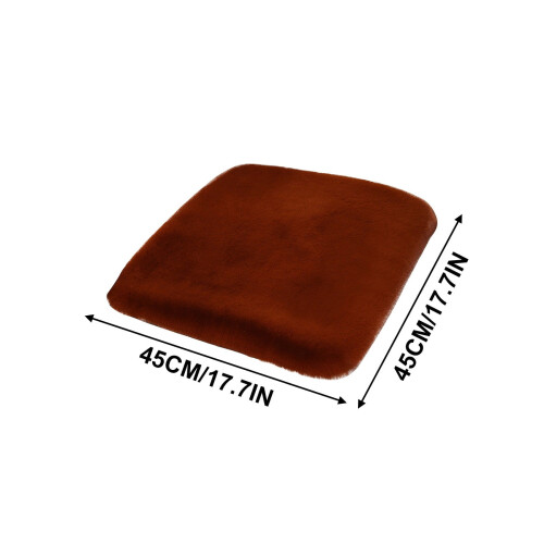 Warm Car Seat Cushion Multi-Layer Non-Slip Eco Fabric 2