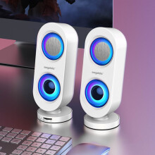Mini-subwooferluidspreker, USB-aansluiting met hoog volume voor computer, desktop, thuis en mobiel - heldere hoge tonen, uitstekende geluidskwaliteit