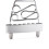 Reservedel for gitarbro i sinklegering, 1 stk. 1