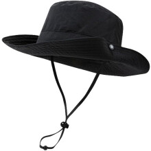 Solhatt for småbarn, gutt, bøttehatt, bred brem, pustende, UPF50+, jente, fiskehatt, sommer, strandhatt, safarihatt