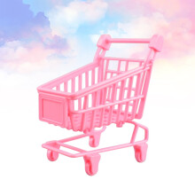 Lot de 2 décorations de fête d'anniversaire : chariot de courses, jouets pour enfants, ornements amusants pour les fêtes