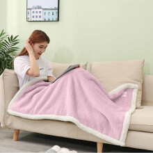 Leopard Print Flannel Wearable Wool Shawl Blanket – Soft, Warm, Lightweight, Multifunctional Throw for Office/Home (Compatible with Cozy Naps)