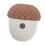 Silicone Treat Dispenser - Slow Feeder, Brown/Gray 6