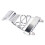 Reservedel for gitarbro i sinklegering, 1 stk. 6