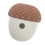 Silicone Treat Dispenser - Slow Feeder, Brown/Gray 12
