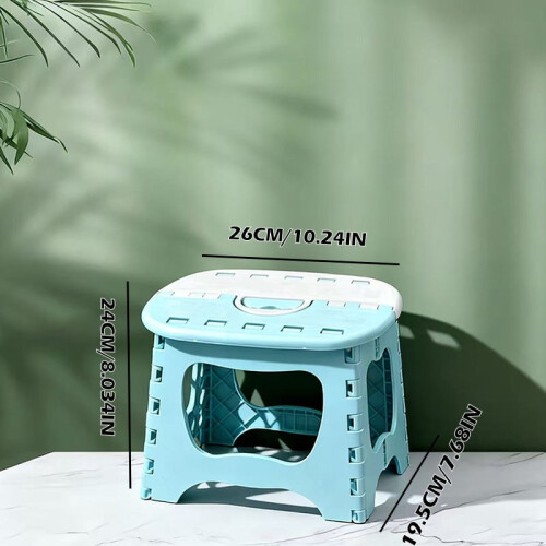 Tabouret pliant avec poignée, siège ergonomique portable 1