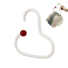 Lot de 3 cintres de rangement en acier inoxydable pour casquettes, ceintures, foulards et cravates – Rangement gain de place pour la maison et la