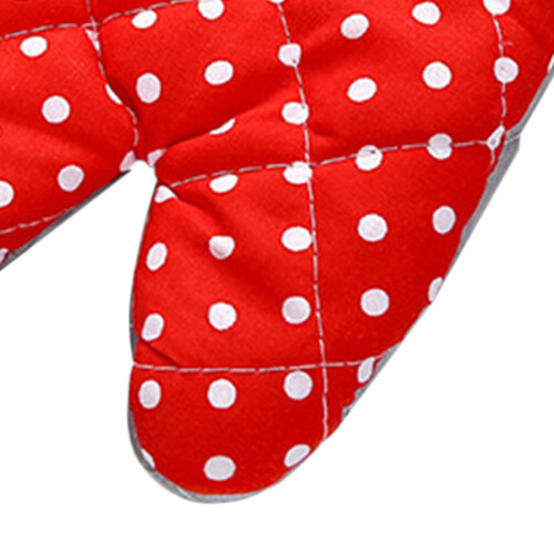 Baking Gloves Thick Comfort Fit Red