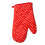 Baking Gloves Thick Comfort Fit Red 10