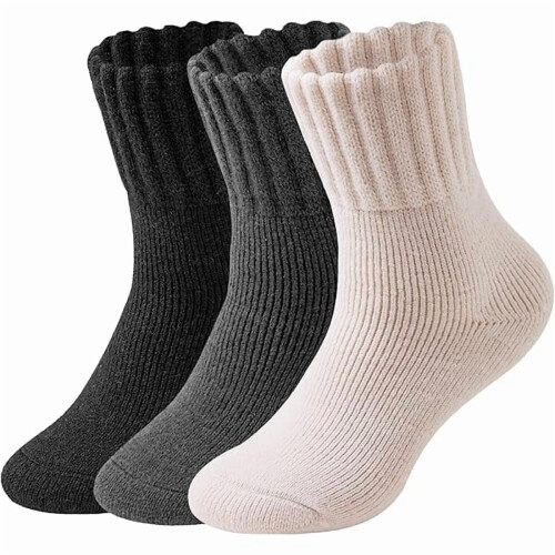 Thermal Boot Socks for Women Thick Warm Winter Crew Socks 3