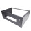 kenable Wall Mounted Patch Panel Bracket 4U for 19 inch Rack Open Frame Cabinet FlatPack 2