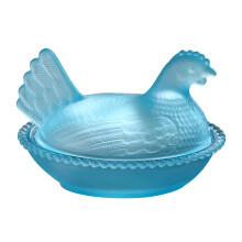 Chick-karkkikulho kannella Lasi 4,73 x 3,15 x 3,15 tuumaa