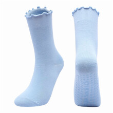 Pilates Socks with Grips for Women, Yoga Socks, Crew Non Slip Women for Workout, Barre, Pilates Gifts e