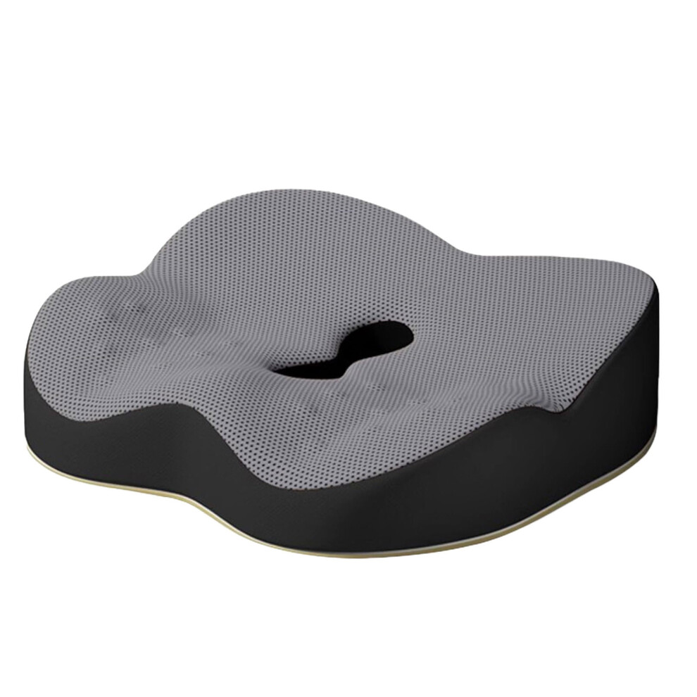 Adult Car Booster Seat For Driver, Truck Seat Cushion For Broader Vision, Ergonomic Memory Foam Car Seat Cushion For Sciatica Pain Relief B 9083649312520