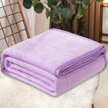 Coral Fleece Cooling Blanket - Summer Air Conditioning Friendly (60x79in) - Warm Winter Throw for Bed & Shoulder