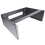 kenable Wall Mounted Patch Panel Bracket 4U for 19 inch Rack Open Frame Cabinet FlatPack 1