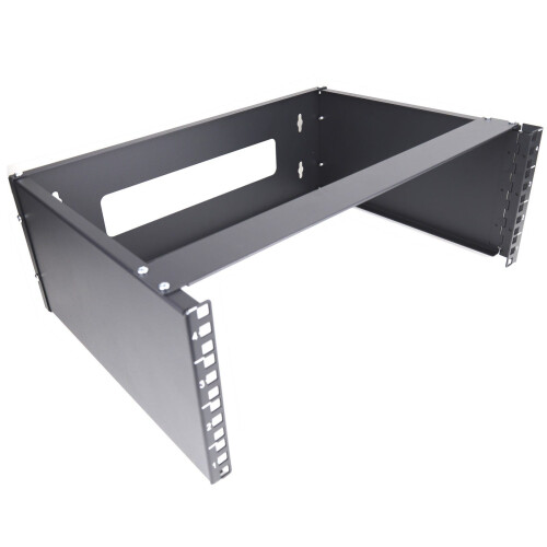 kenable Wall Mounted Patch Panel Bracket 4U for 19 inch Rack Open Frame Cabinet FlatPack