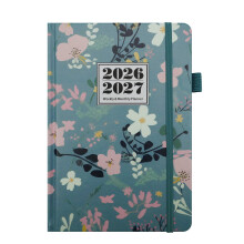 Agenda quotidien 2026-2027 - Format A5, calendrier et carnet en anglais pour l'école, le travail et l'organisation personnelle