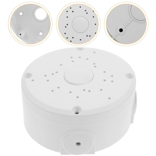 White Outdoor Cable Cover Junction Box2pcs