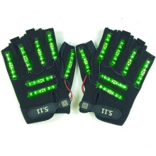 LED Gloves, Light up Gloves LED Skeleton Gloves LED Party Gloves LED Light Up Gloves Battery for Halloween Christmas Party DJ Performance Props